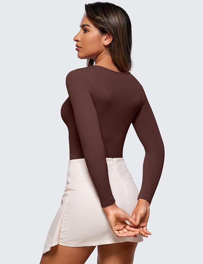 Snatched Long Sleeve Shapewear Bodysuit