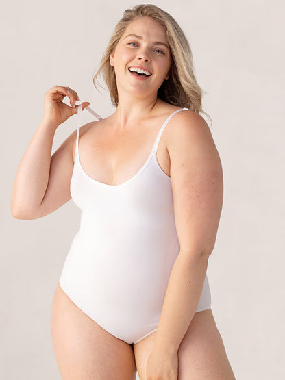 Snatched Scoop Neck Bodysuit