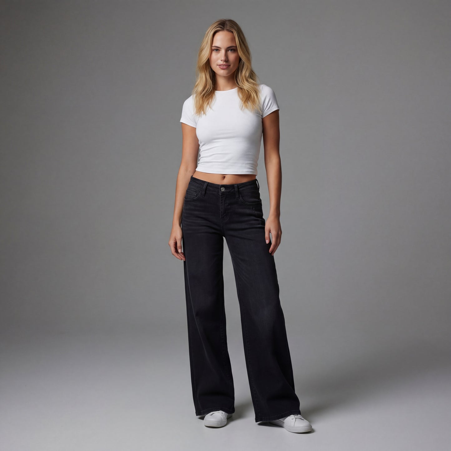 Everyday Wide-Leg Baggy Jeans HER SHAPEWEAR