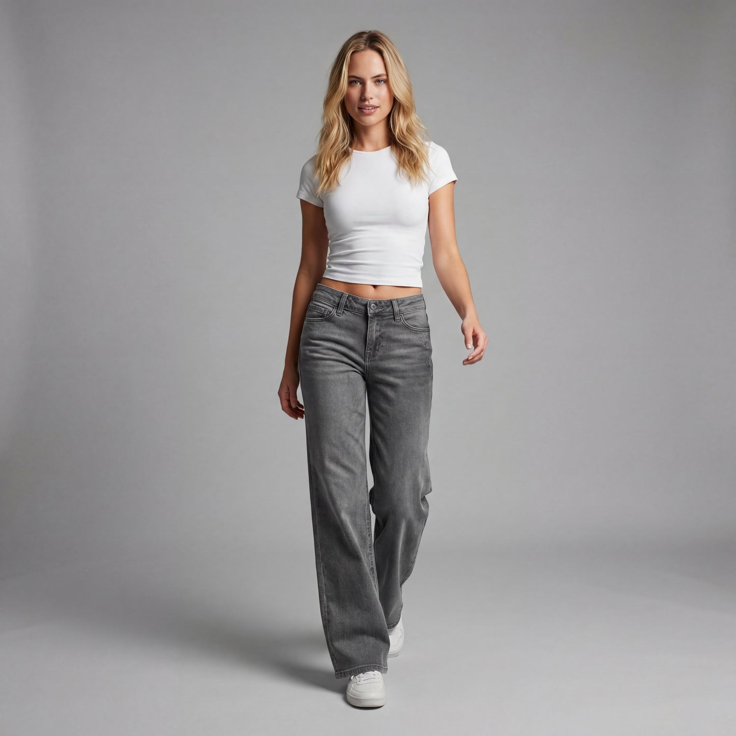 Everyday Wide-Leg Baggy Jeans HER SHAPEWEAR
