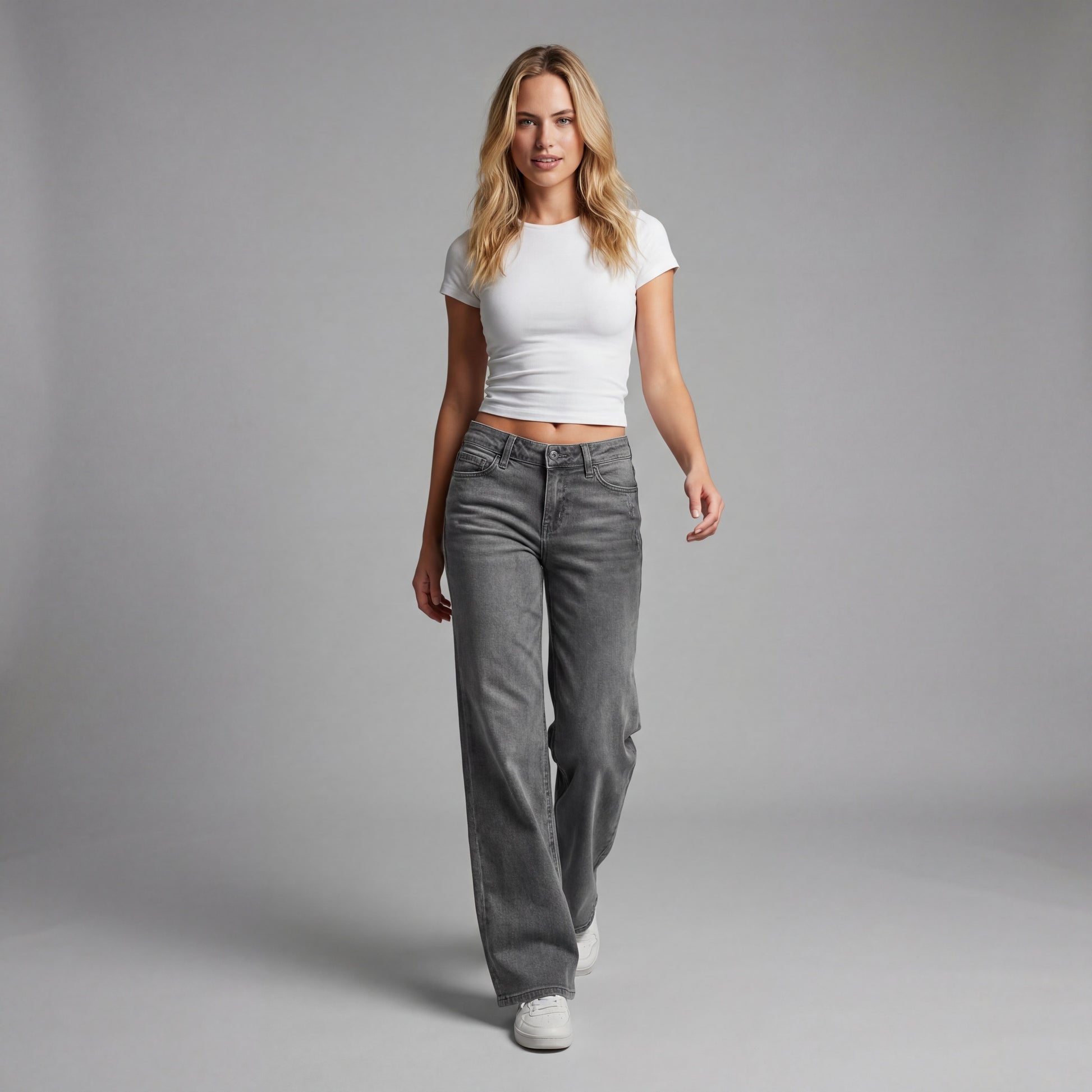 Everyday Wide-Leg Baggy Jeans HER SHAPEWEAR
