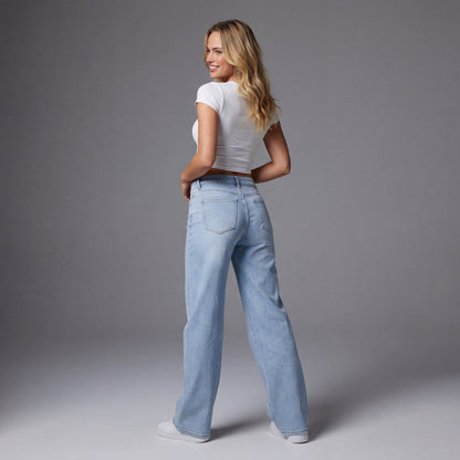 Everyday Wide-Leg Baggy Jeans HER SHAPEWEAR