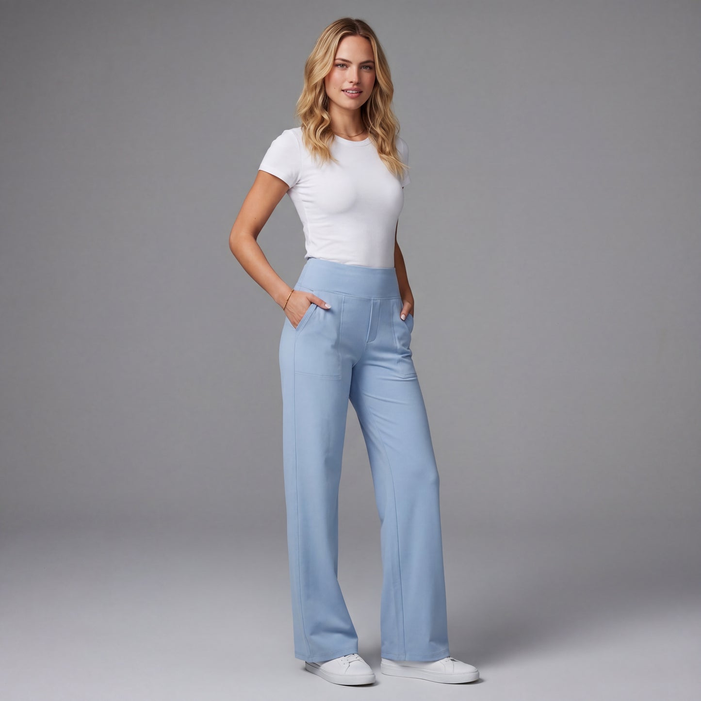 EverFlex High-Waist Wide Leg Pants HER SHAPEWEAR