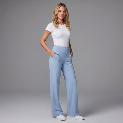 EverFlex High-Waist Wide Leg Pants HER SHAPEWEAR
