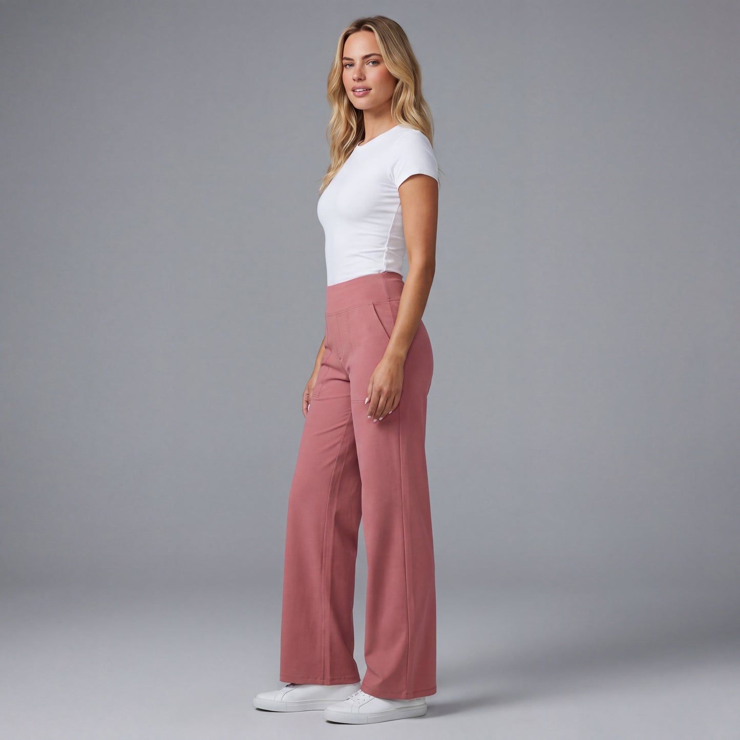 EverFlex High-Waist Wide Leg Pants HER SHAPEWEAR