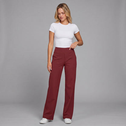 EverFlex High-Waist Wide Leg Pants HER SHAPEWEAR