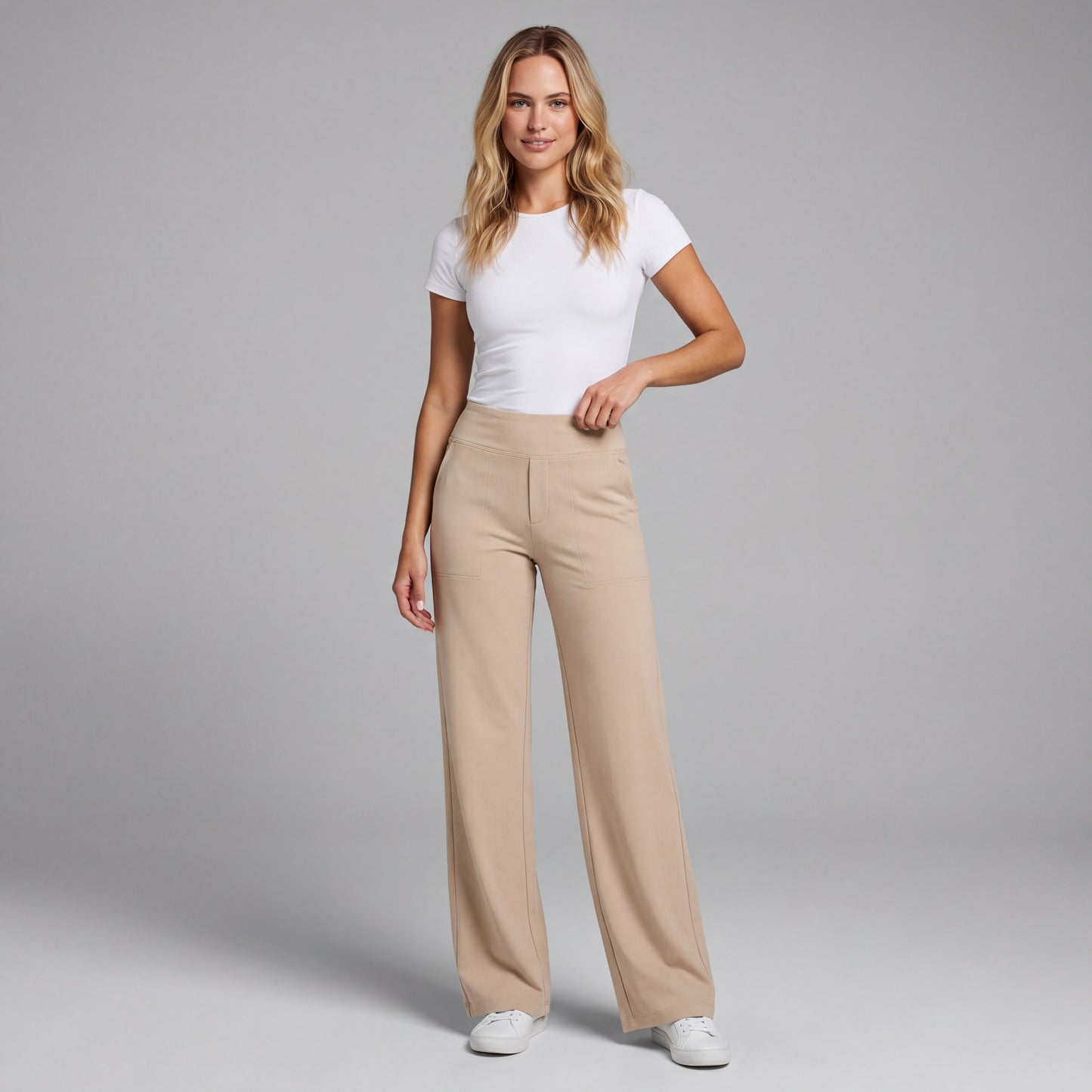 EverFlex High-Waist Wide Leg Pants HER SHAPEWEAR