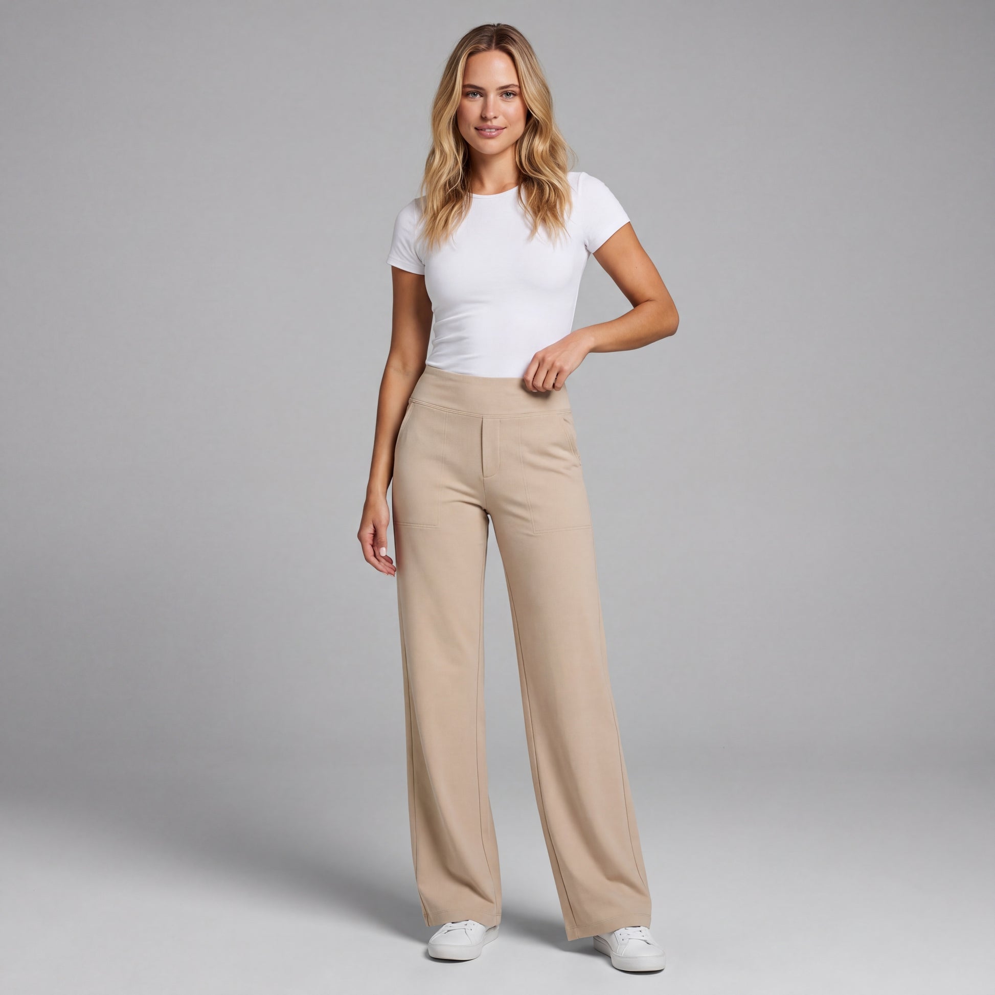 EverFlex High-Waist Wide Leg Pants HER SHAPEWEAR