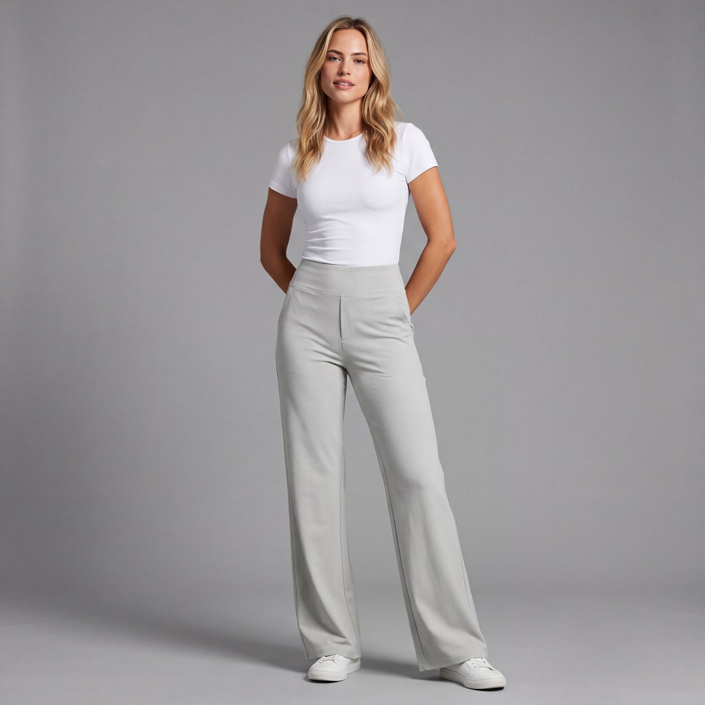 EverFlex High-Waist Wide Leg Pants HER SHAPEWEAR