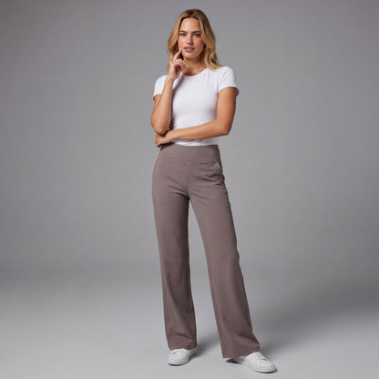 EverFlex High-Waist Wide Leg Pants HER SHAPEWEAR
