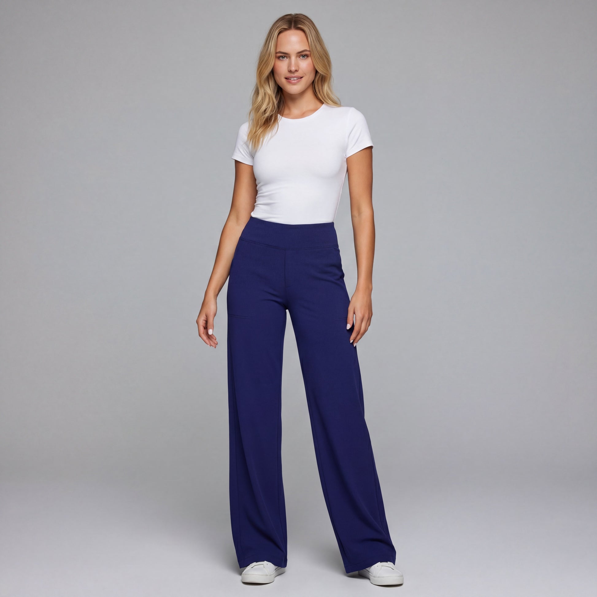 EverFlex High-Waist Wide Leg Pants HER SHAPEWEAR