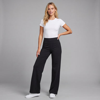 EverFlex High-Waist Wide Leg Pants HER SHAPEWEAR