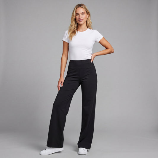 EverFlex High-Waist Wide Leg Pants HER SHAPEWEAR