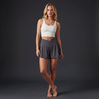 FlutterFlare Crossover 2 in 1 Shorts HER SHAPEWEAR