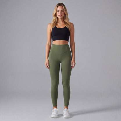 UltraLift™ High-Waisted Scrunch Butt Lift Tummy Control Pocket Leggings HER SHAPEWEAR