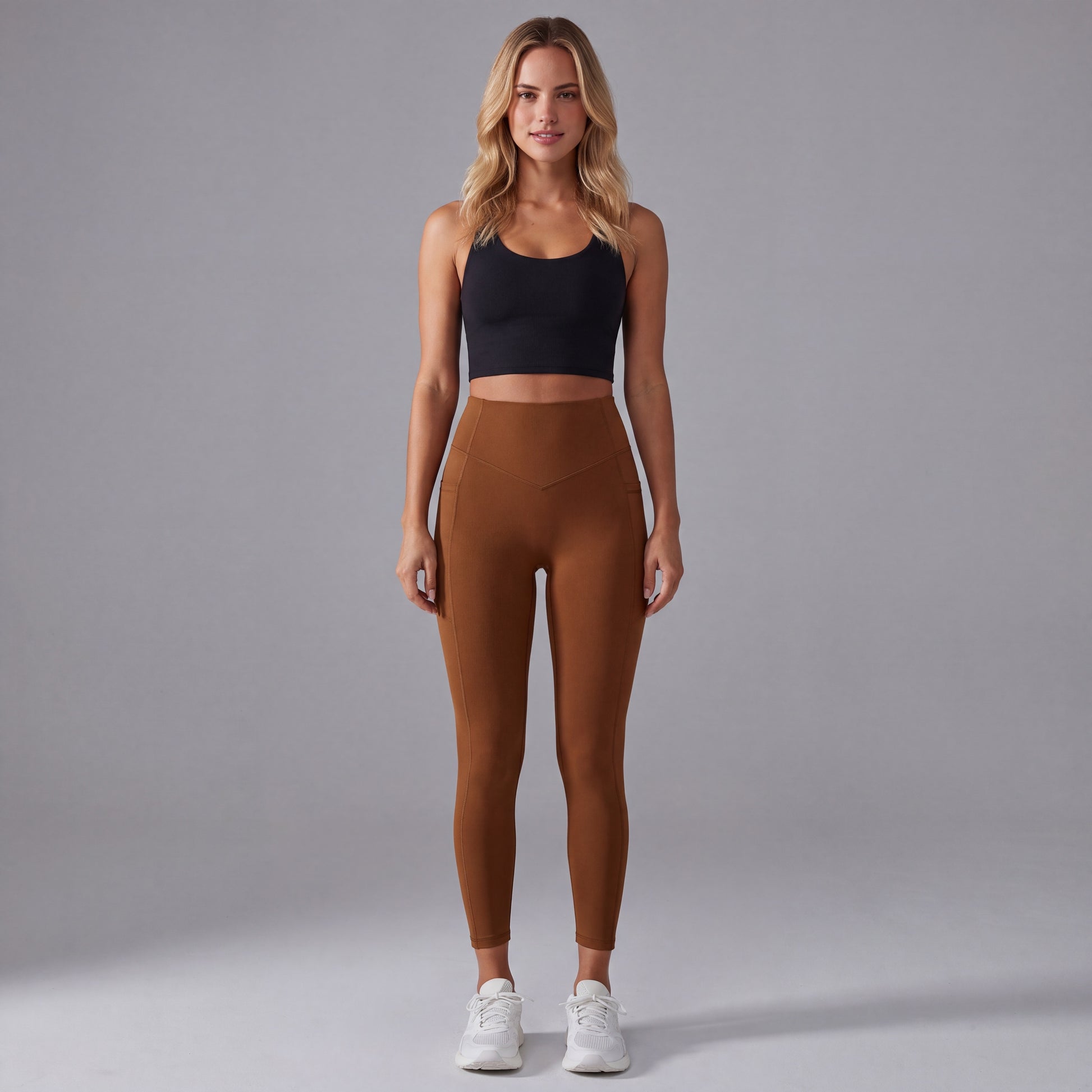 UltraLift™ High-Waisted Scrunch Butt Lift Tummy Control Pocket Leggings HER SHAPEWEAR
