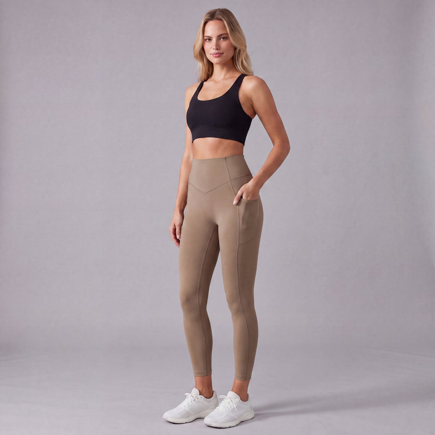 UltraLift™ High-Waisted Scrunch Butt Lift Tummy Control Pocket Leggings HER SHAPEWEAR