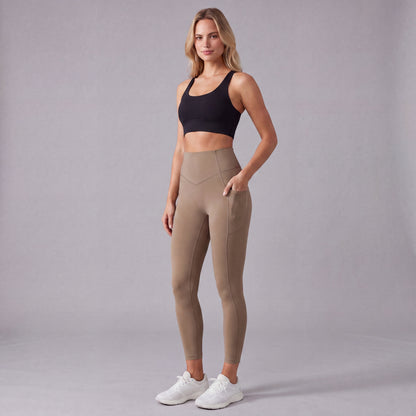 UltraLift™ High-Waisted Scrunch Butt Lift Tummy Control Pocket Leggings HER SHAPEWEAR