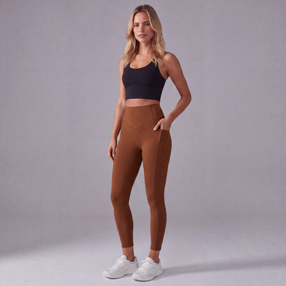 UltraLift™ High-Waisted Scrunch Butt Lift Tummy Control Pocket Leggings HER SHAPEWEAR