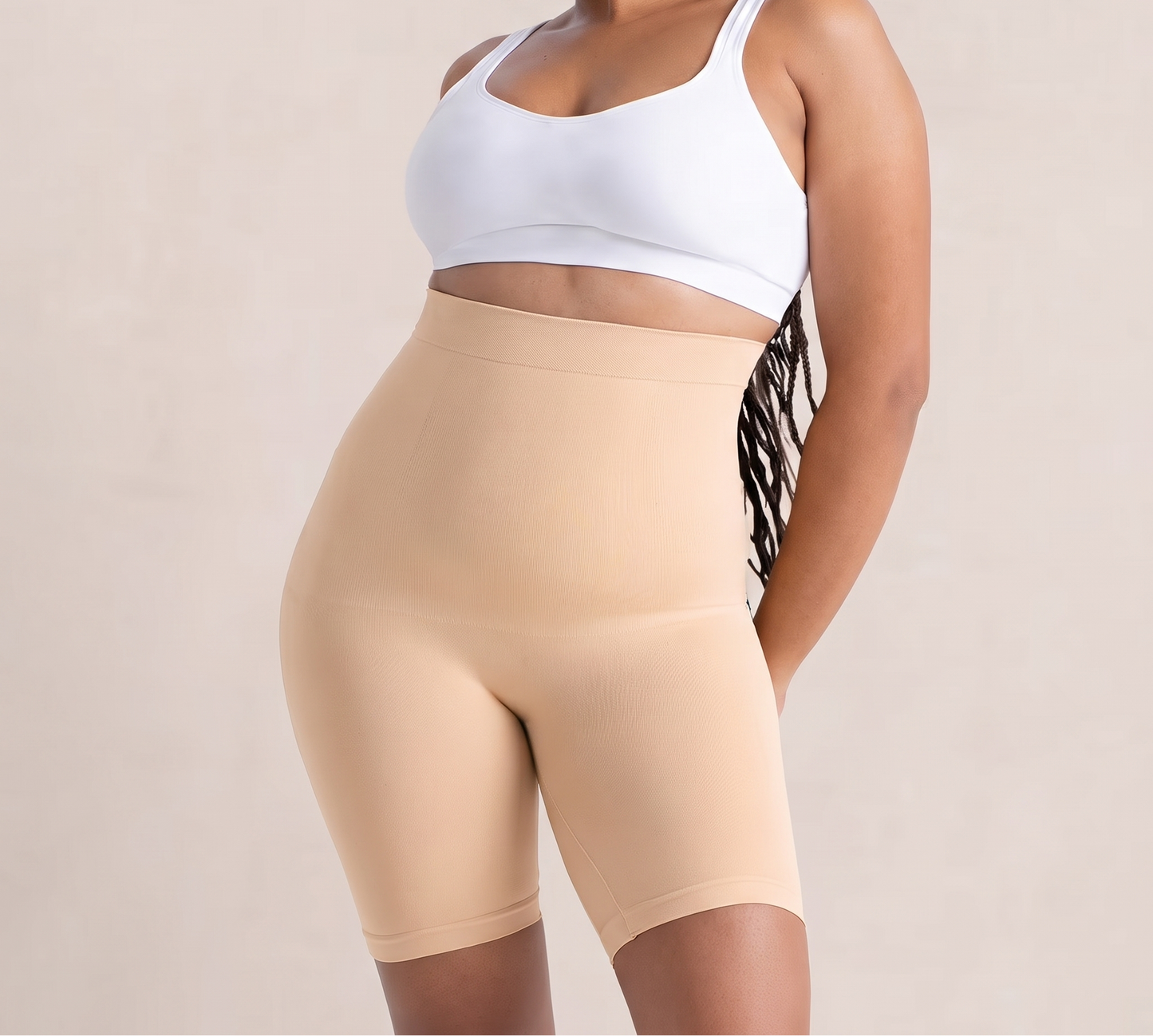 High-Waisted Tummy Control Shaper Shorts Pure Body Shaper