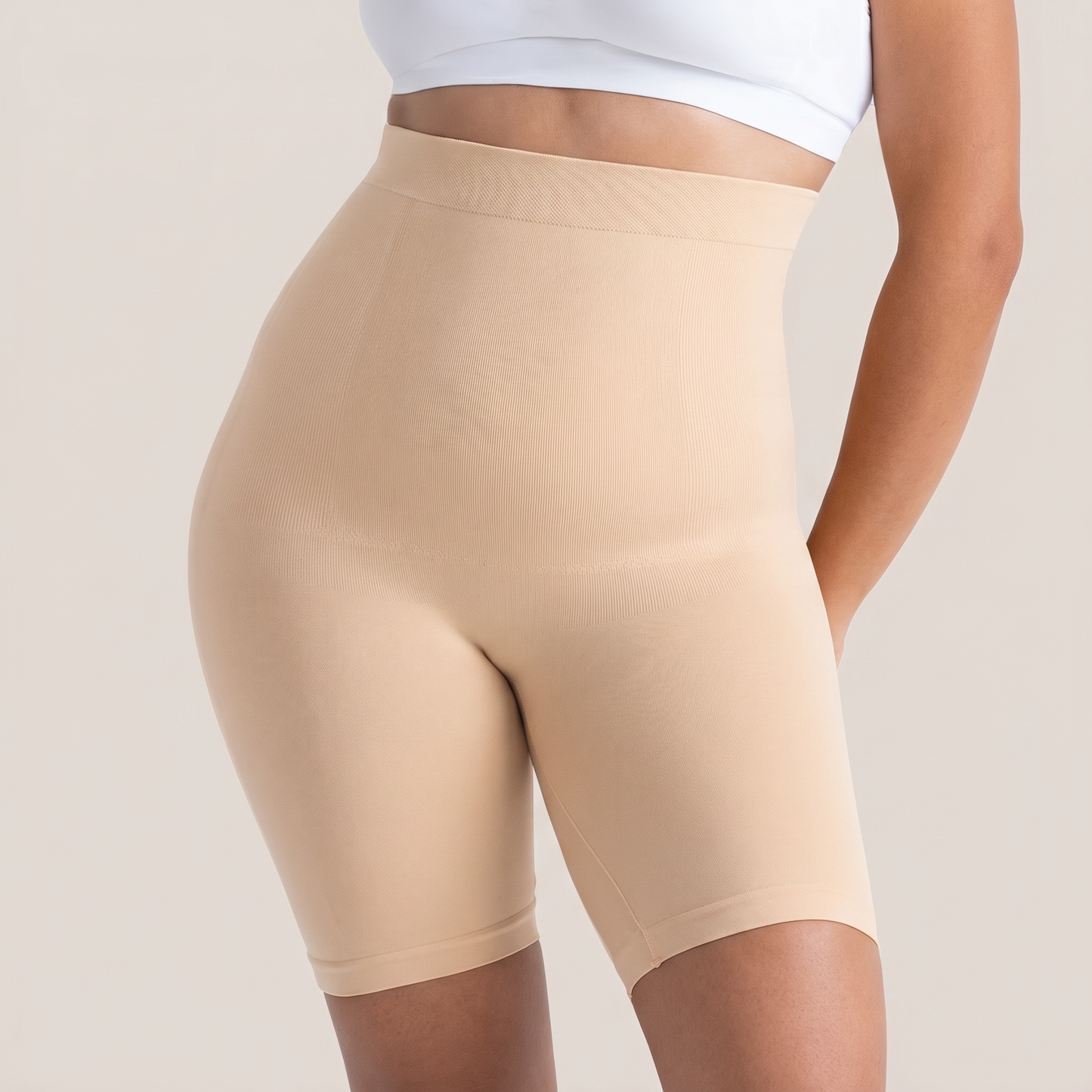 High-Waisted Tummy Control Shaper Shorts Pure Body Shaper