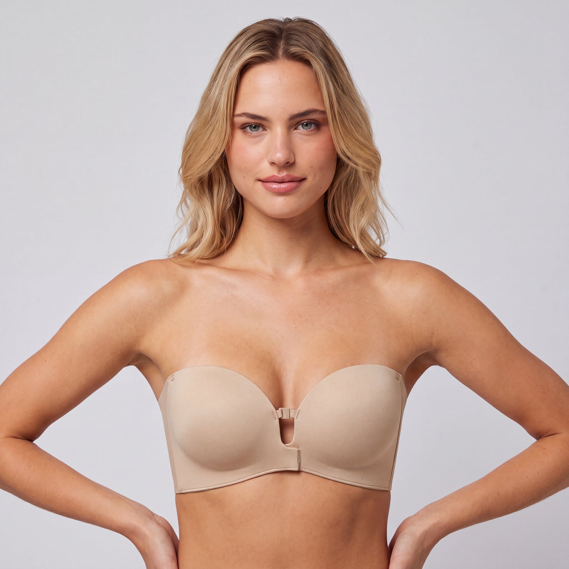 ComfyGrip Strapless Front Closure Bra HER SHAPEWEAR