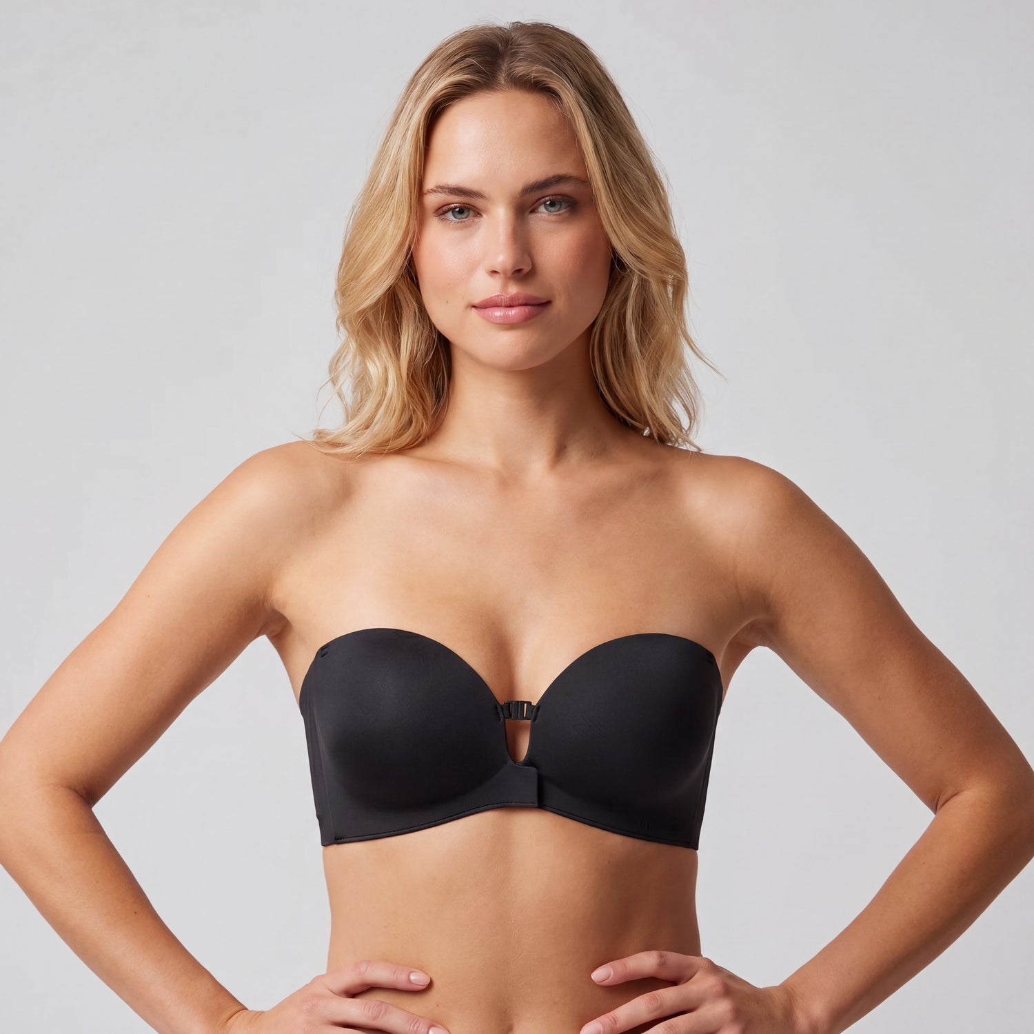 ComfyGrip Strapless Front Closure Bra HER SHAPEWEAR