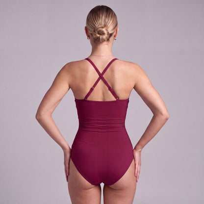 CurveForge™ U-Ring Cut Out Shaping Swimsuit HER SHAPEWEAR