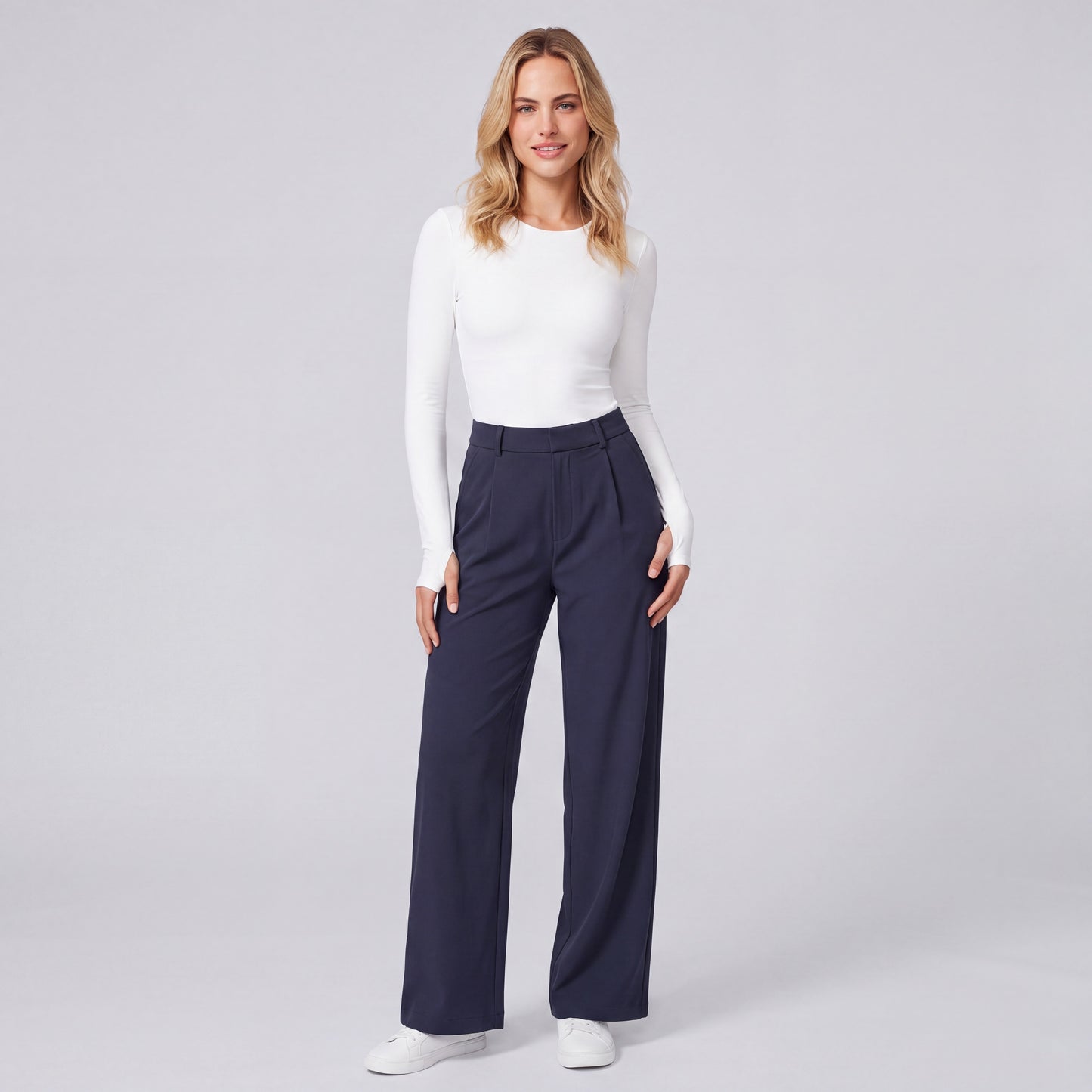 EverFlex Pro High-Waist Straight Leg Trousers HER SHAPEWEAR