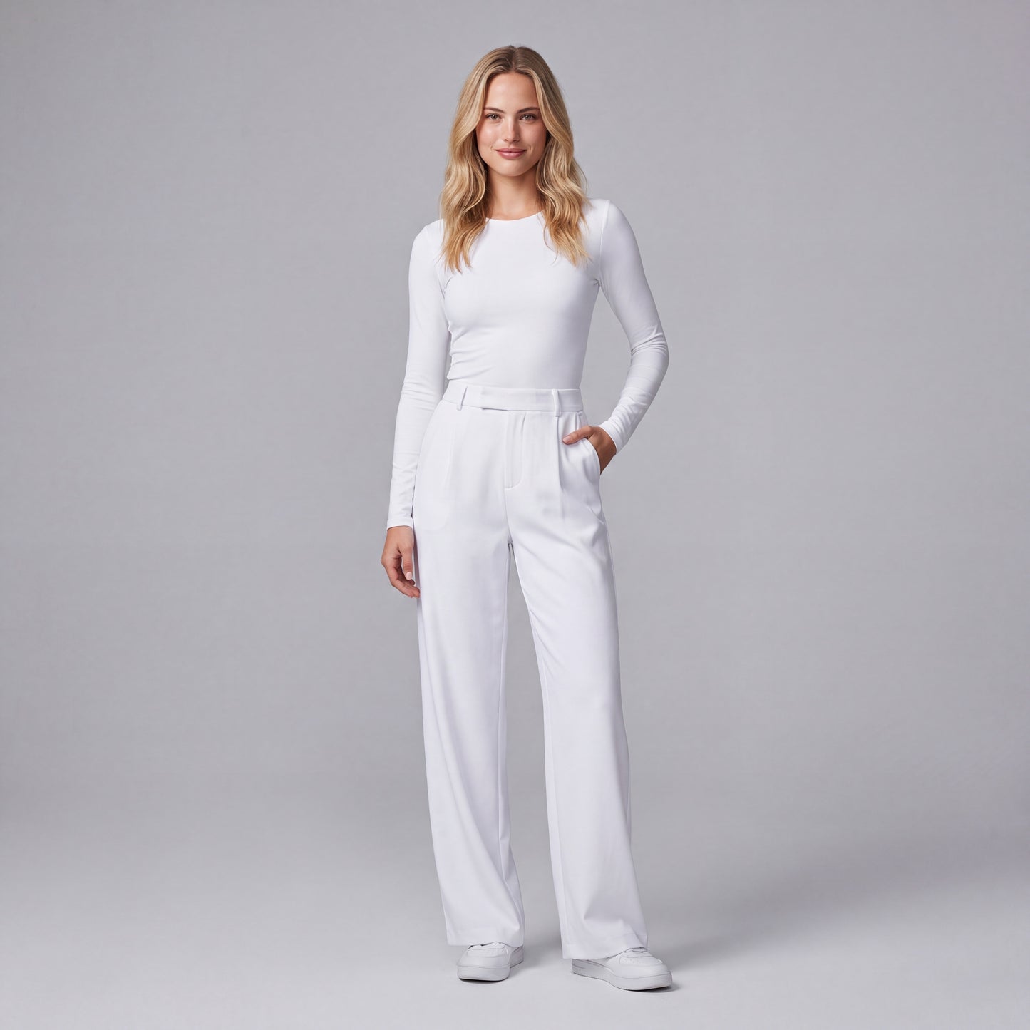 EverFlex Pro High-Waist Straight Leg Trousers HER SHAPEWEAR