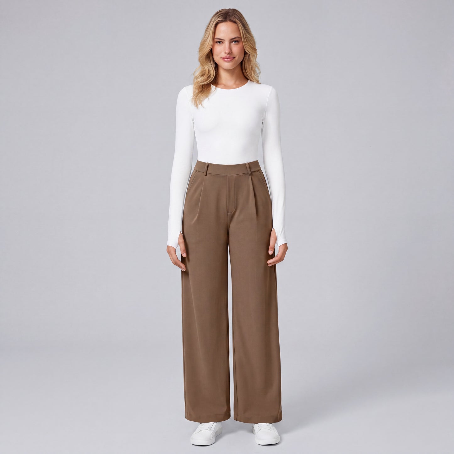 EverFlex Pro High-Waist Straight Leg Trousers HER SHAPEWEAR
