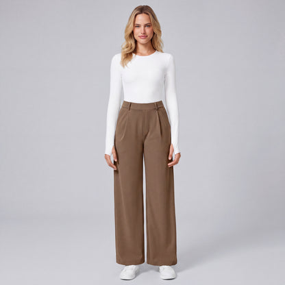 EverFlex Pro High-Waist Straight Leg Trousers HER SHAPEWEAR