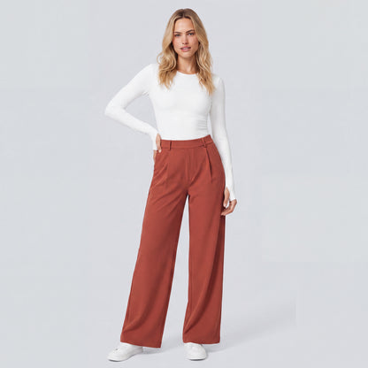 EverFlex Pro High-Waist Straight Leg Trousers HER SHAPEWEAR
