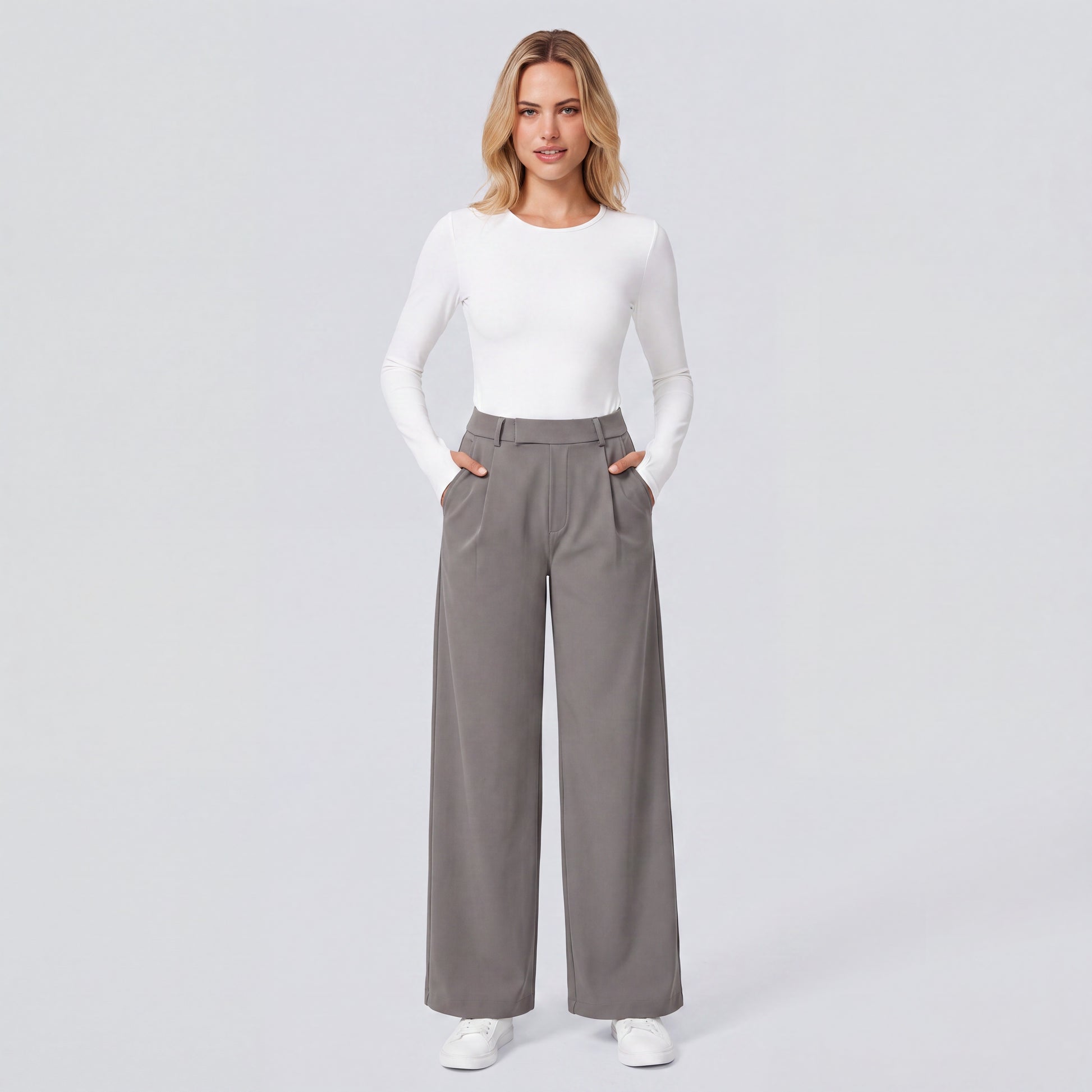 EverFlex Pro High-Waist Straight Leg Trousers HER SHAPEWEAR
