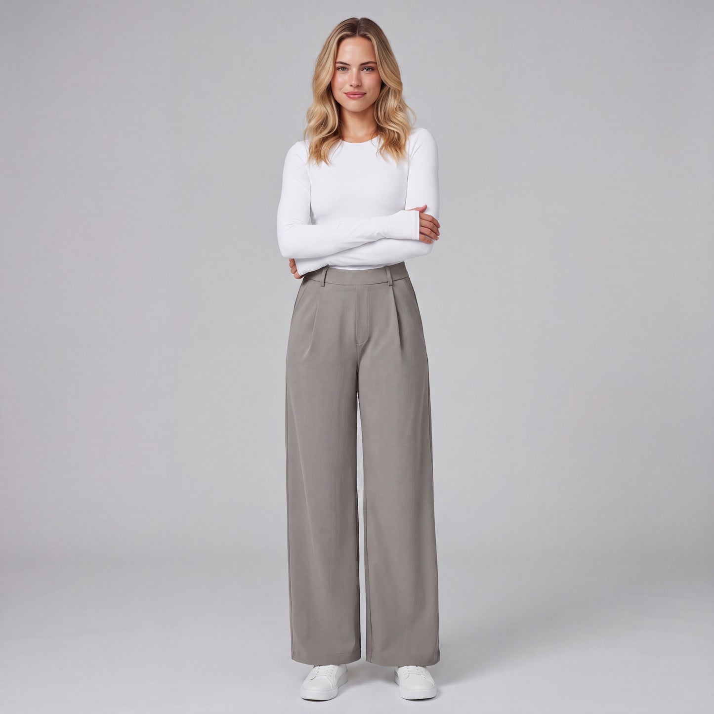 EverFlex Pro High-Waist Straight Leg Trousers HER SHAPEWEAR