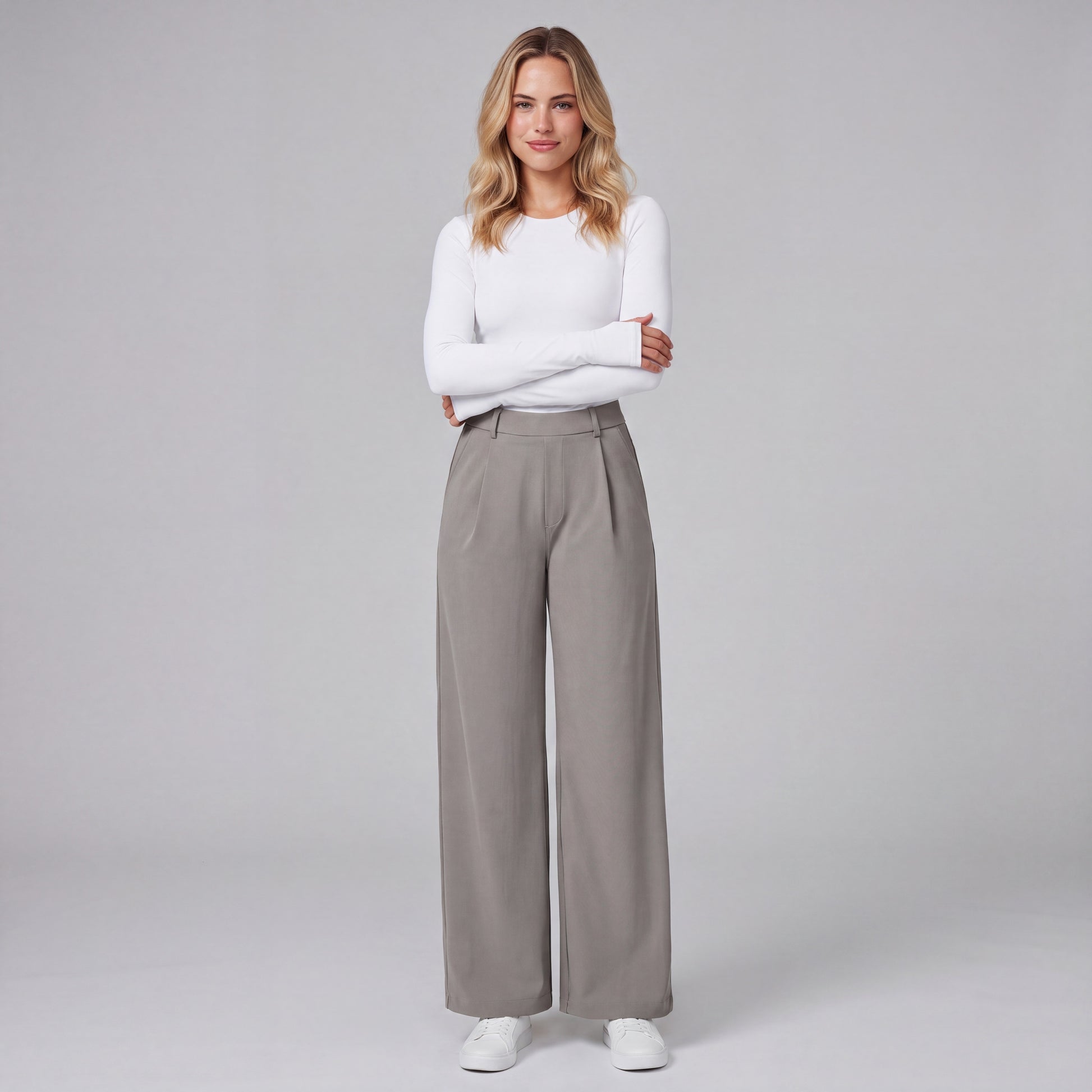 EverFlex Pro High-Waist Straight Leg Trousers HER SHAPEWEAR
