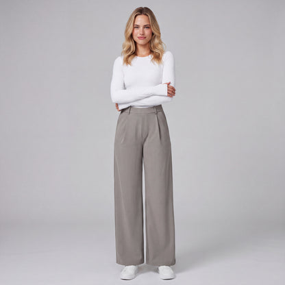 EverFlex Pro High-Waist Straight Leg Trousers HER SHAPEWEAR