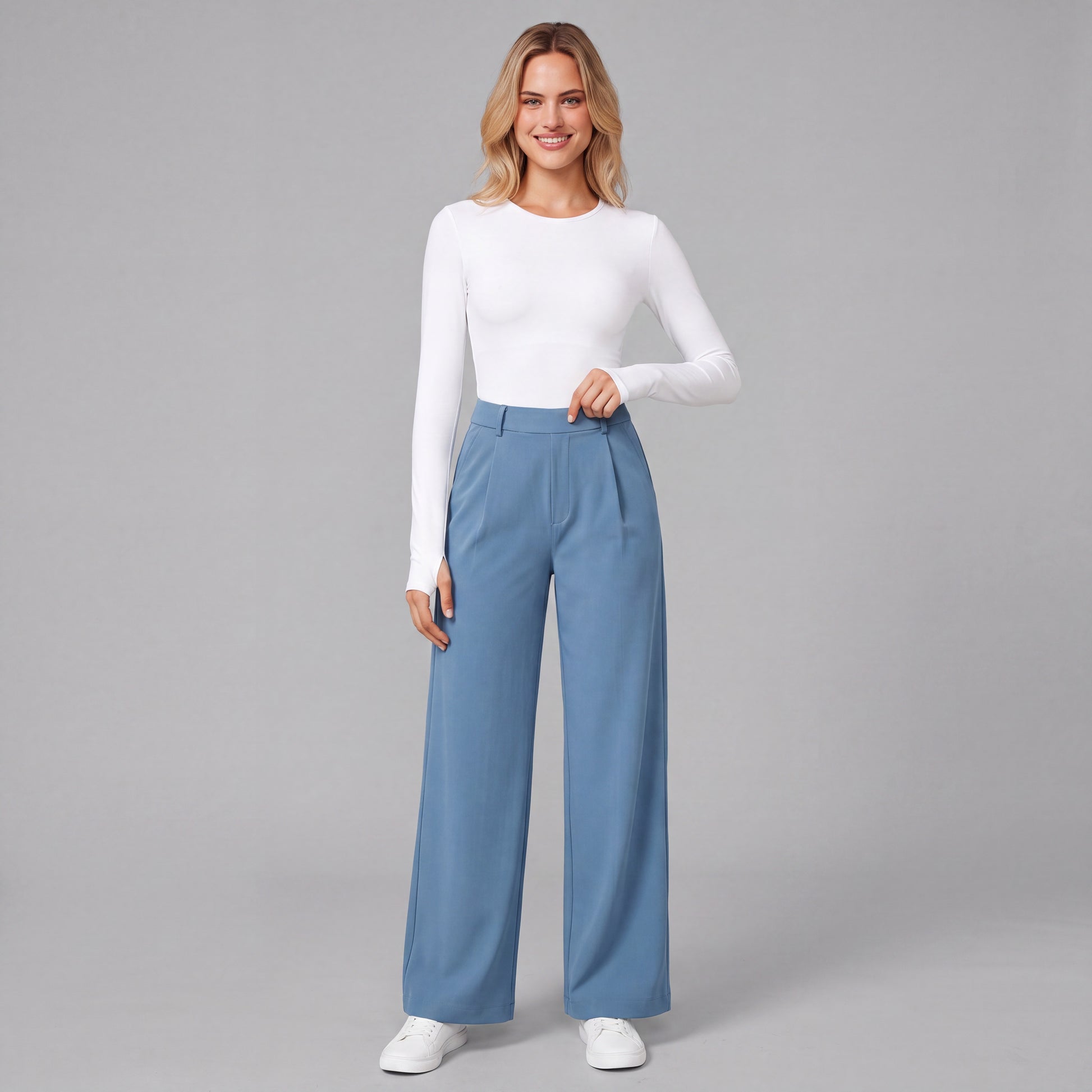 EverFlex Pro High-Waist Straight Leg Trousers HER SHAPEWEAR