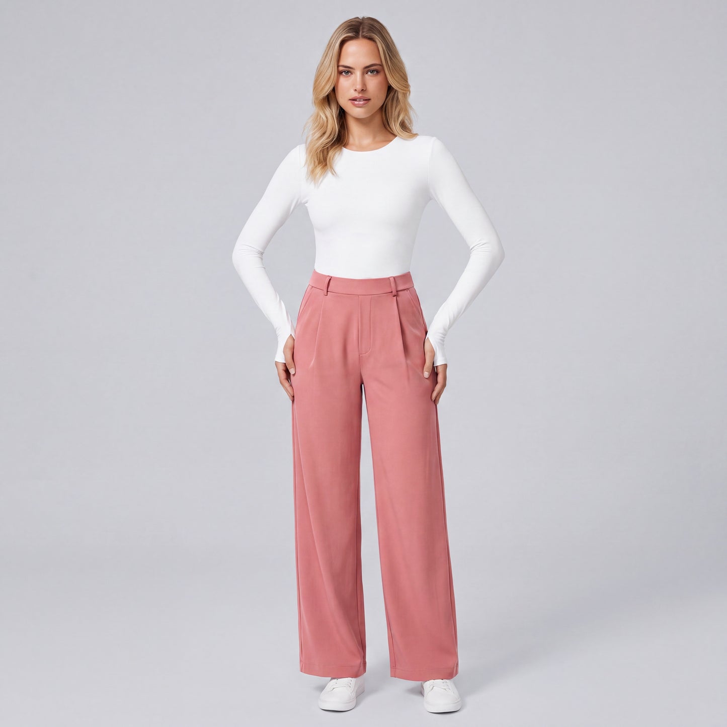 EverFlex Pro High-Waist Straight Leg Trousers HER SHAPEWEAR