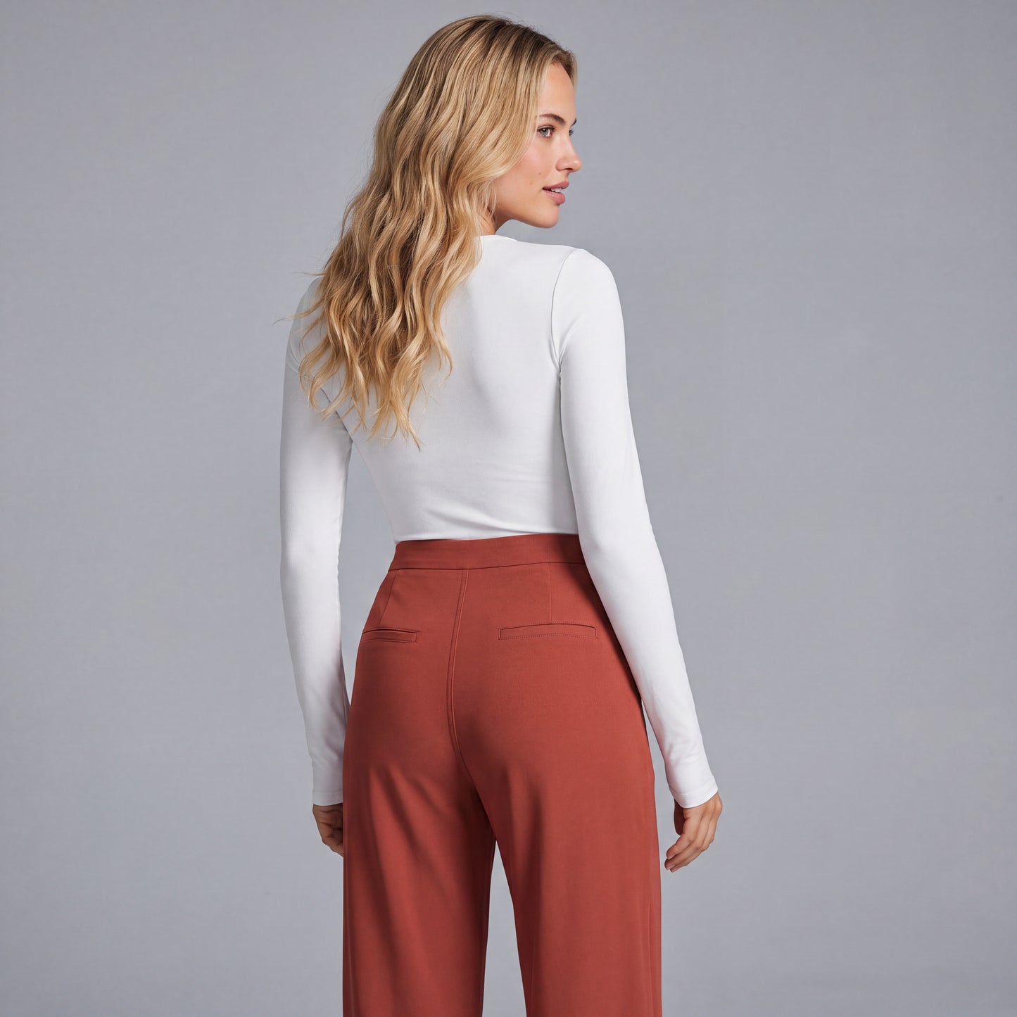 EverFlex Pro High-Waist Straight Leg Trousers HER SHAPEWEAR