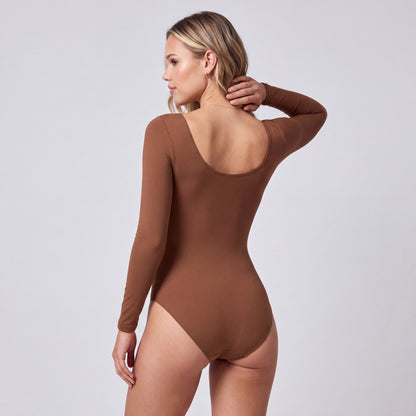 Long Sleeve Shapewear Bodysuit HER SHAPEWEAR