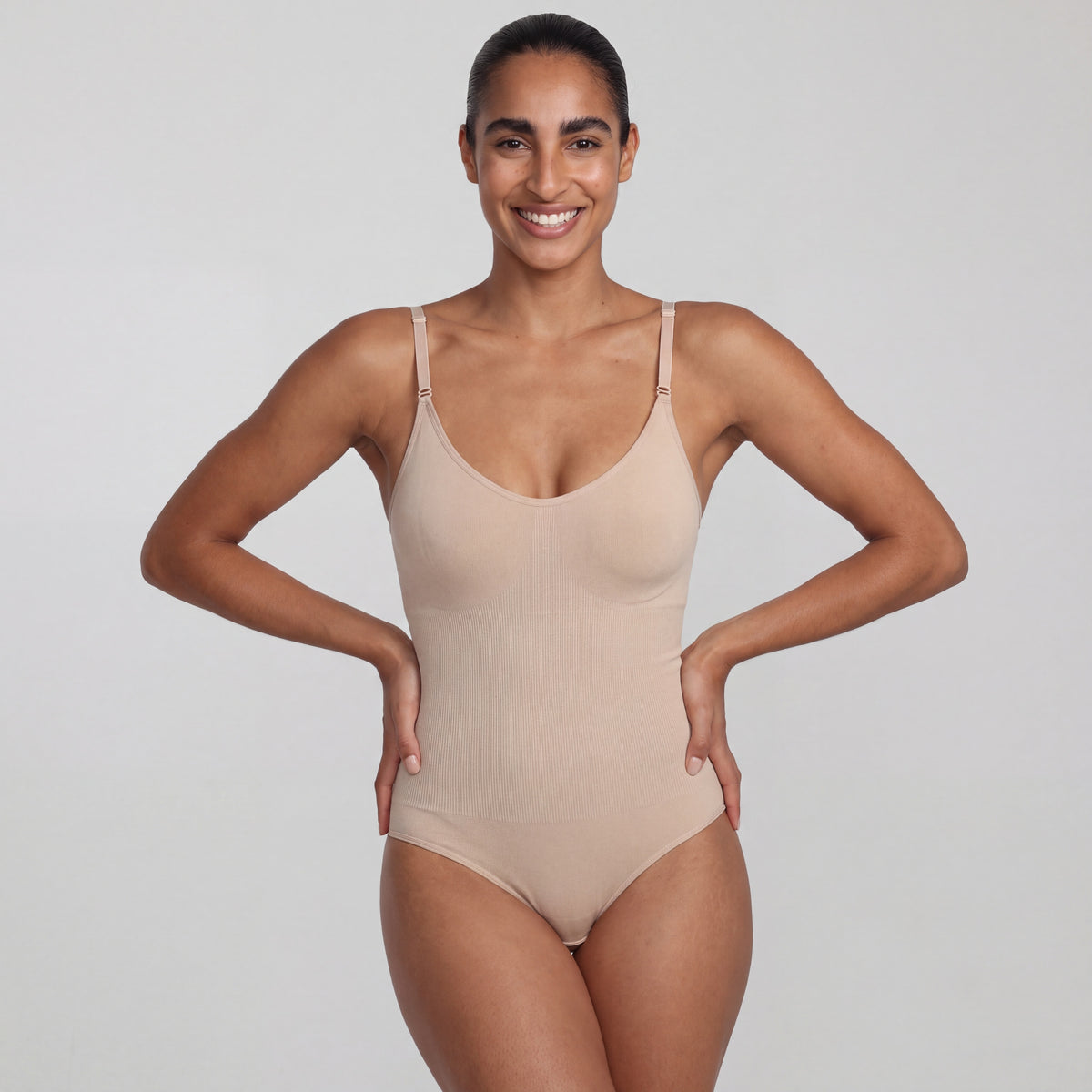 Scoop-neck Shapewear Bodysuit HER SHAPEWEAR